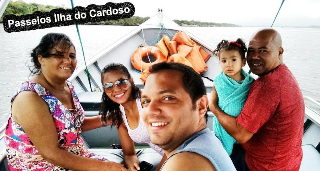 Nosso Chalé na Ilha Cananéia Exterior foto